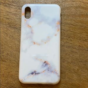 Gray Marble iPhone XS Max case